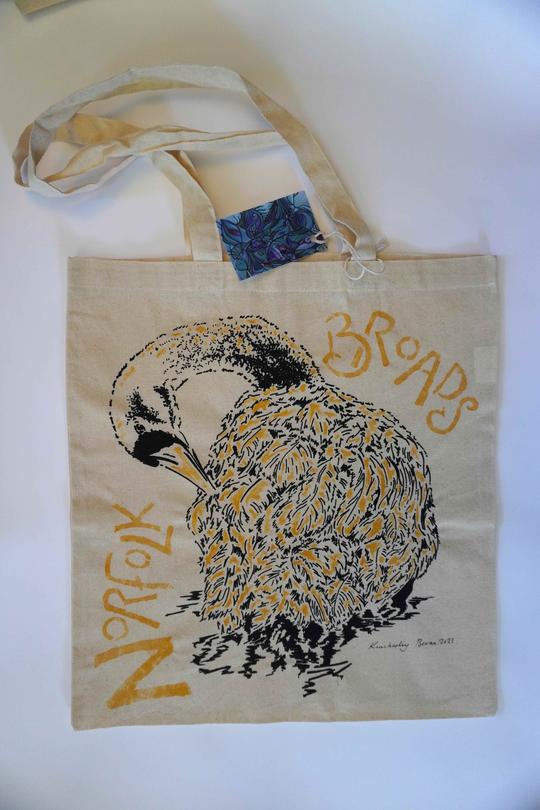 8. Swan Limited Edition Tote Bag £15 (includes delivery in England)
