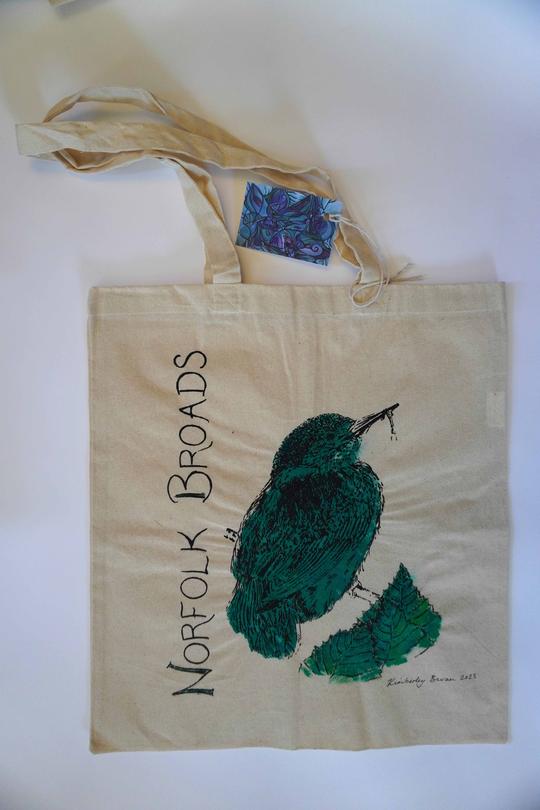10. King Fisher Limited Edition Tote Bag £15 (includes delivery in England)
