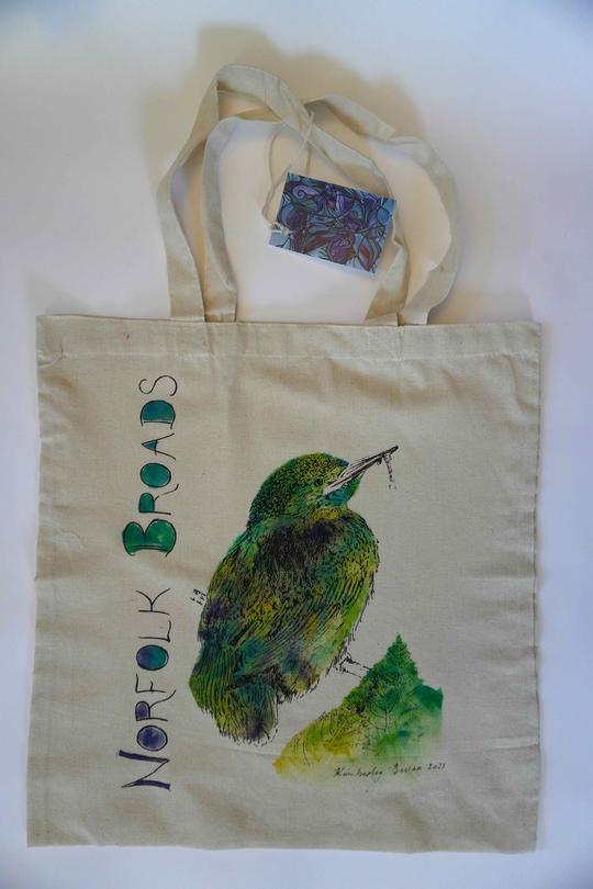 12. King Fisher Limited Edition Tote Bag £15 (includes delivery in England)